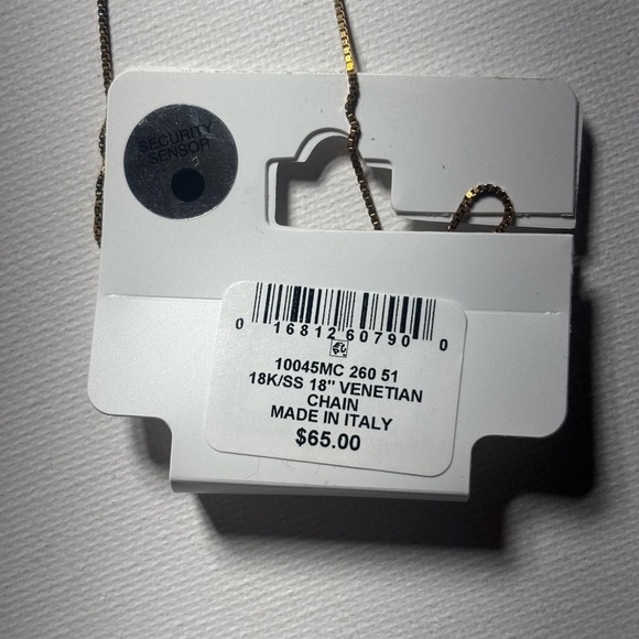 Giani Bernini 18K Gold over Sterling Silver 18" Venetian Box Chain - NIB - $65 - Picture 5 of 5